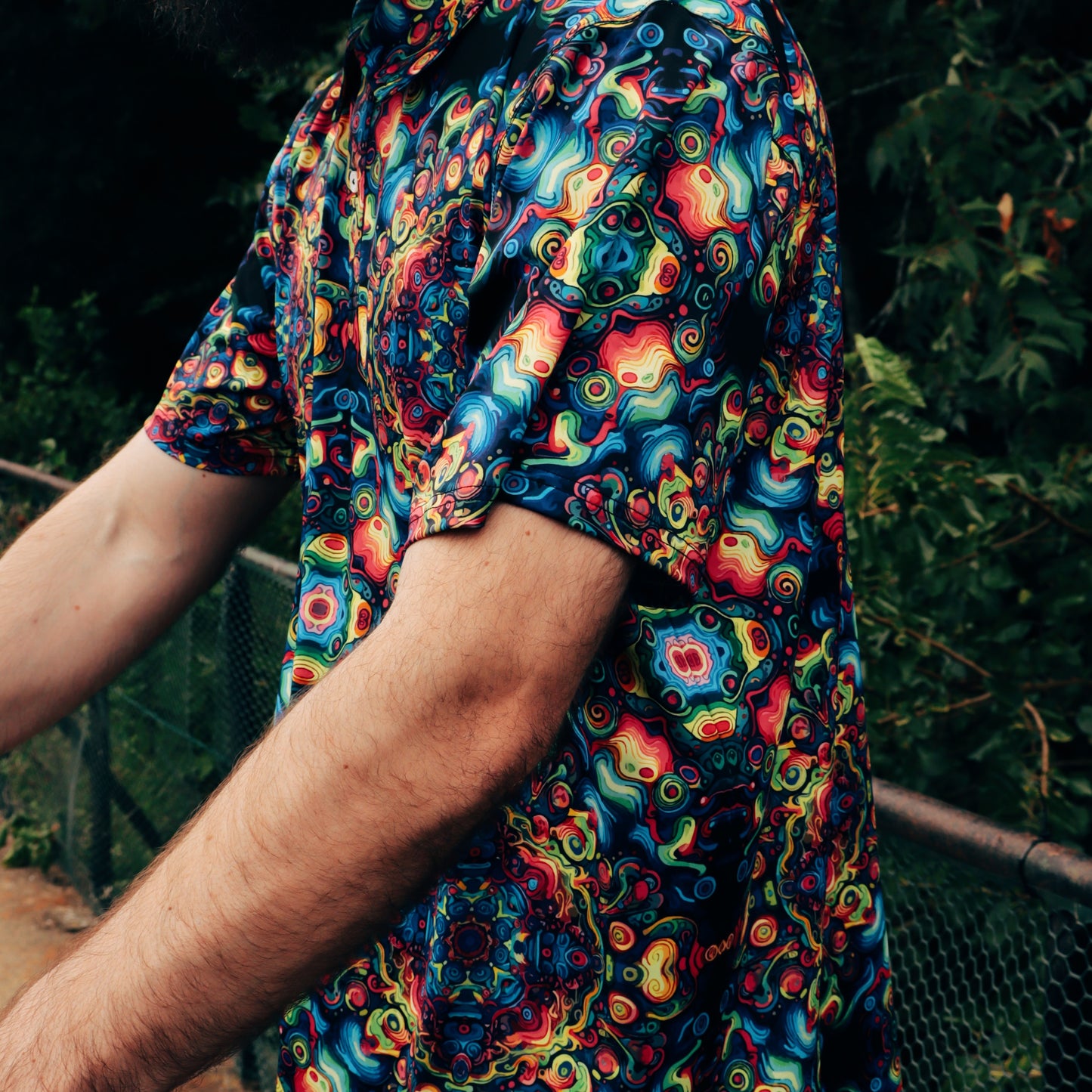Men's Classic Fit Short-Sleeve Polo Shirt - OBSIDIAN PRISM