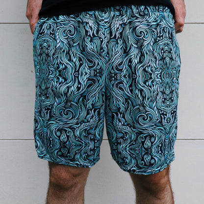 Unisex Mesh Shorts - FROSTBITE