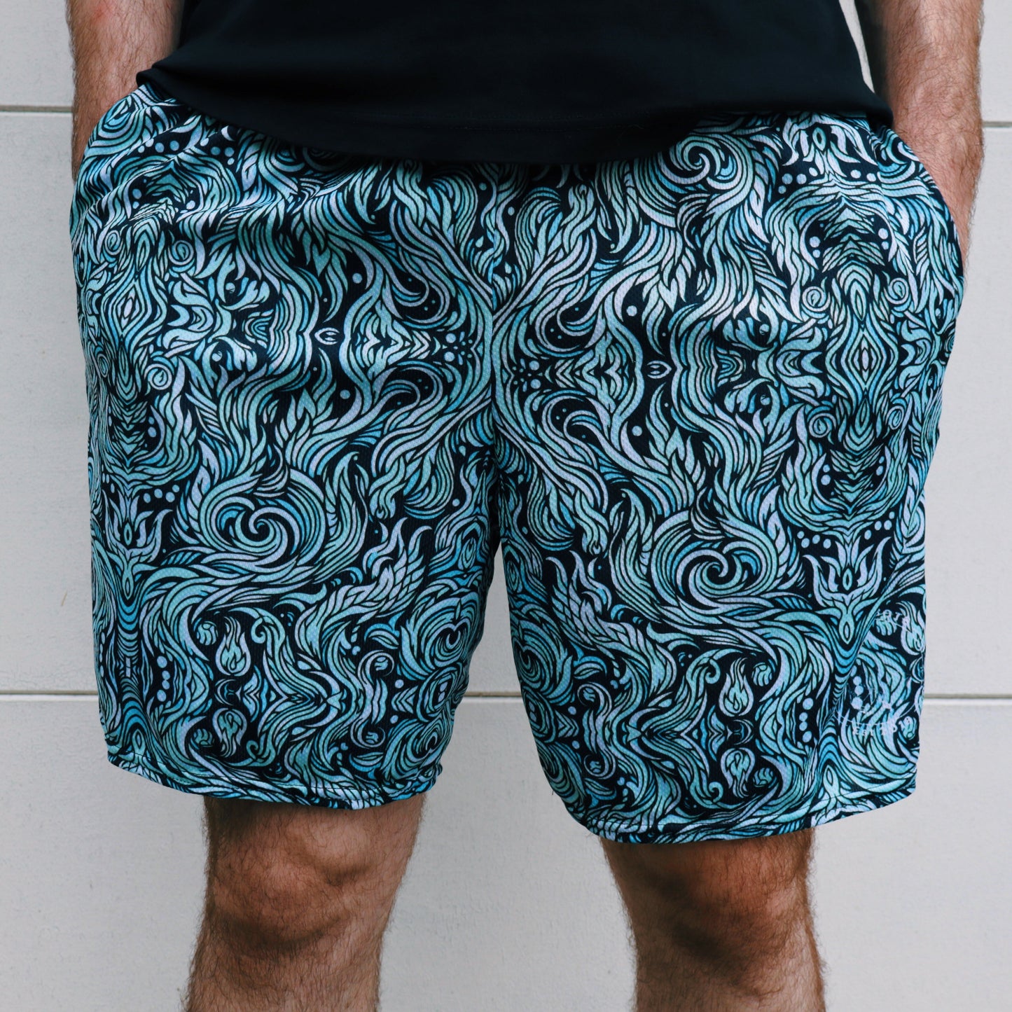 Unisex Mesh Shorts - FROSTBITE