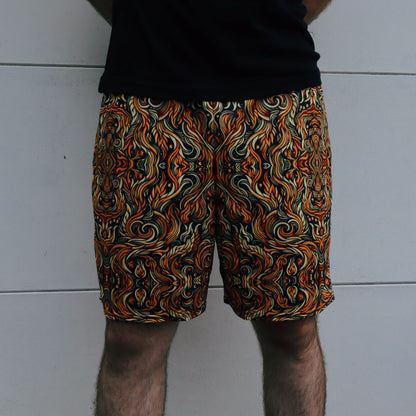 Unisex Mesh Shorts - SACRED FIRE