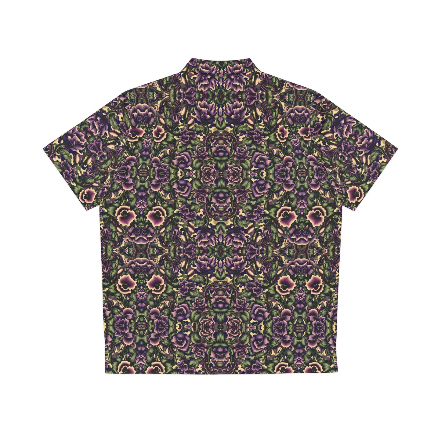 Men's Hawaiian Shirt - Lilac Complex