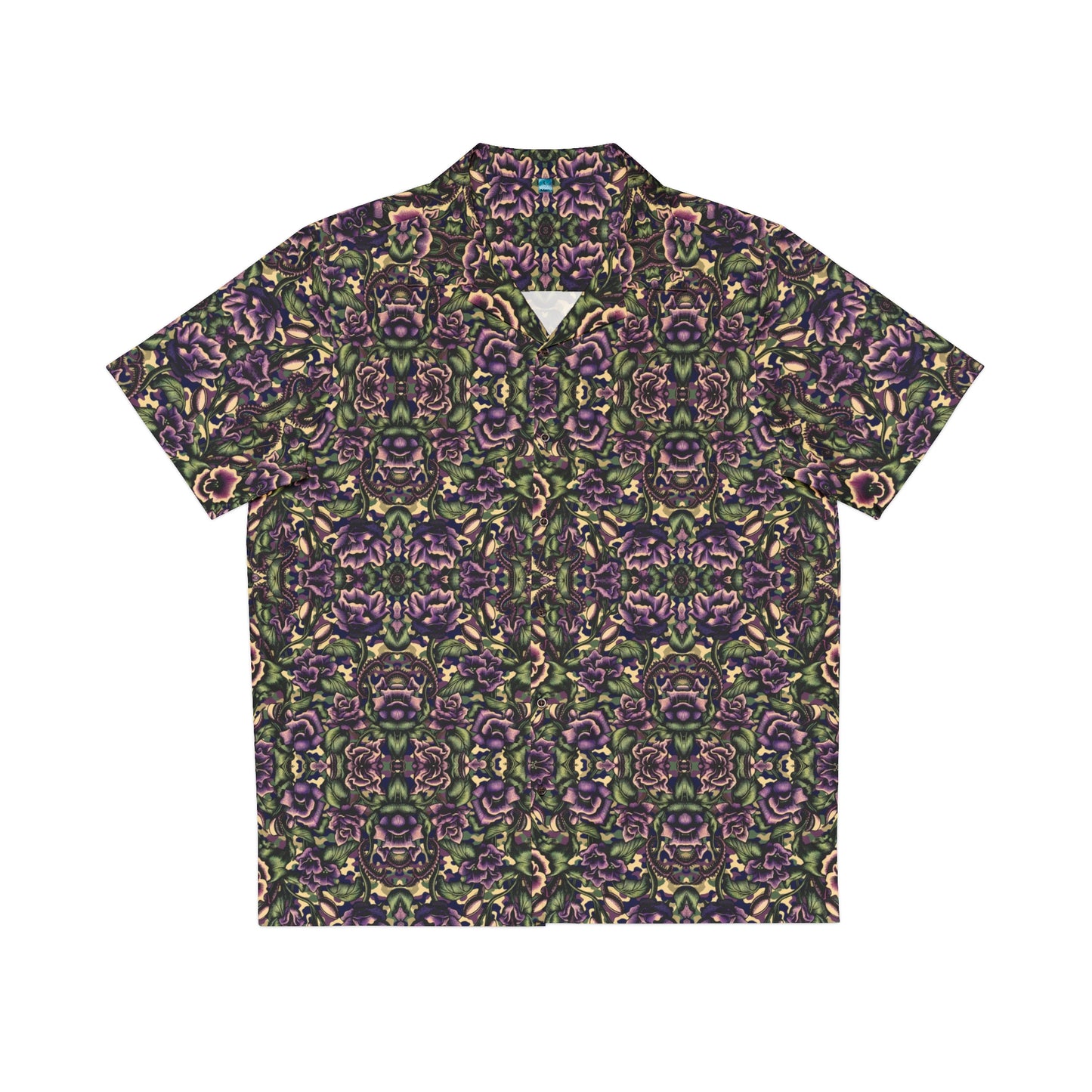 Men's Hawaiian Shirt - Lilac Complex