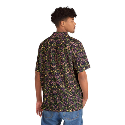 Men's Hawaiian Shirt - Lilac Complex