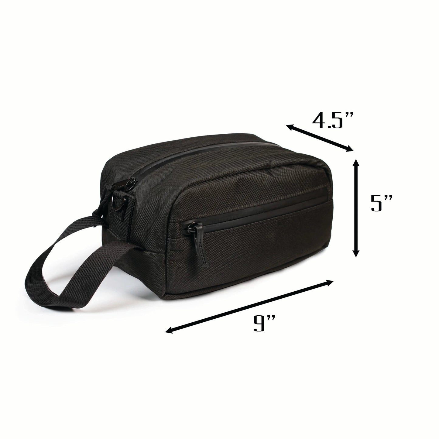 MINI TOILETRY BAG - BLACK