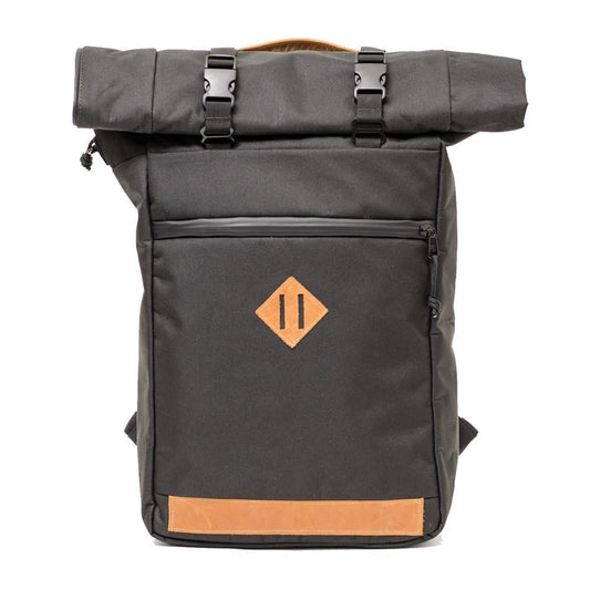 THE SCOUT ROLL TOP BACKPACK - CARBON, BACKPACK - Bad Habbots, LLC., High End Goods and Services