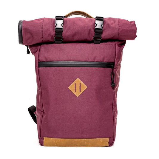 THE SCOUT ROLL TOP BACKPACK - CRIMSON, BACKPACK - Bad Habbots, LLC., High End Goods and Services