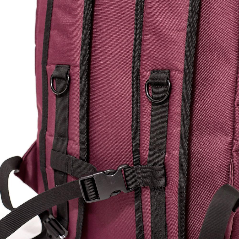 THE SCOUT ROLL TOP BACKPACK - CRIMSON, BACKPACK - Bad Habbots, LLC., High End Goods and Services