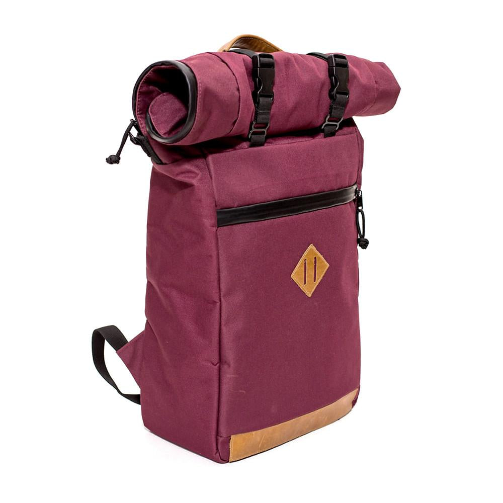 THE SCOUT ROLL TOP BACKPACK - CRIMSON, BACKPACK - Bad Habbots, LLC., High End Goods and Services
