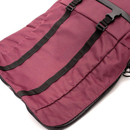 THE SCOUT ROLL TOP BACKPACK - CRIMSON, BACKPACK - Bad Habbots, LLC., High End Goods and Services