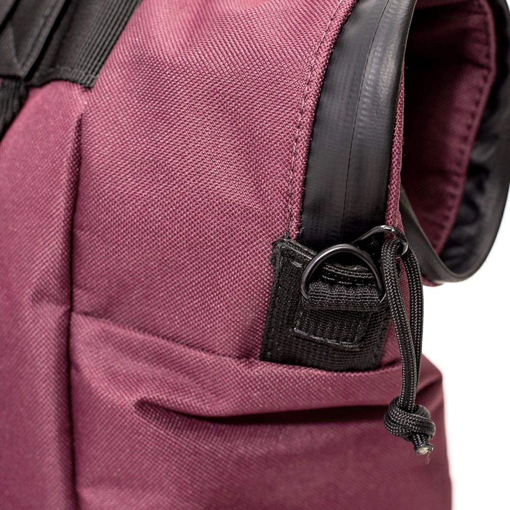 THE SCOUT ROLL TOP BACKPACK - CRIMSON, BACKPACK - Bad Habbots, LLC., High End Goods and Services