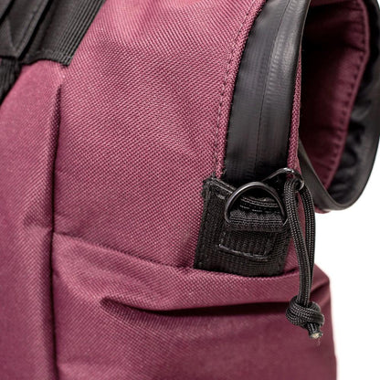 THE SCOUT ROLL TOP BACKPACK - CRIMSON, BACKPACK - Bad Habbots, LLC., High End Goods and Services